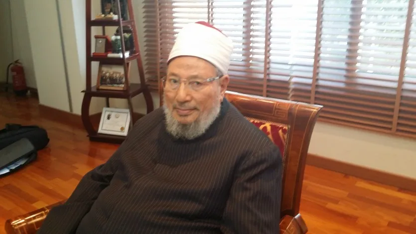 الشيخ القرضاوي في قائمة "الإرهاب"!!