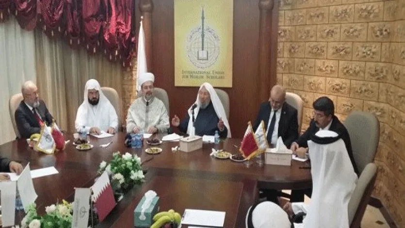 القرضاوي يدعو الأمة إلى الوحدة وتبليغ رسالة الإسلام