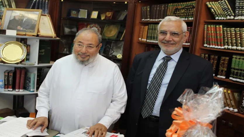أبو الفتوح متحدثا عن الإمام القرضاوي