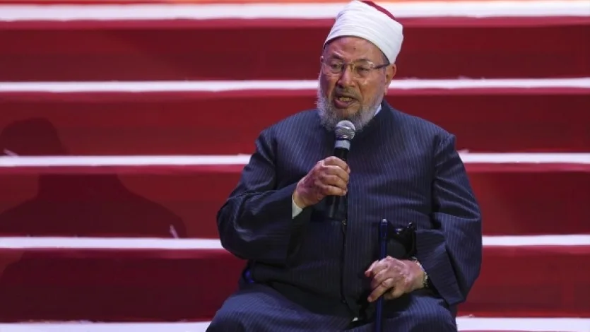القرضاوي: الشكر لتركيا العزيزة و"للسلطان أردوغان"