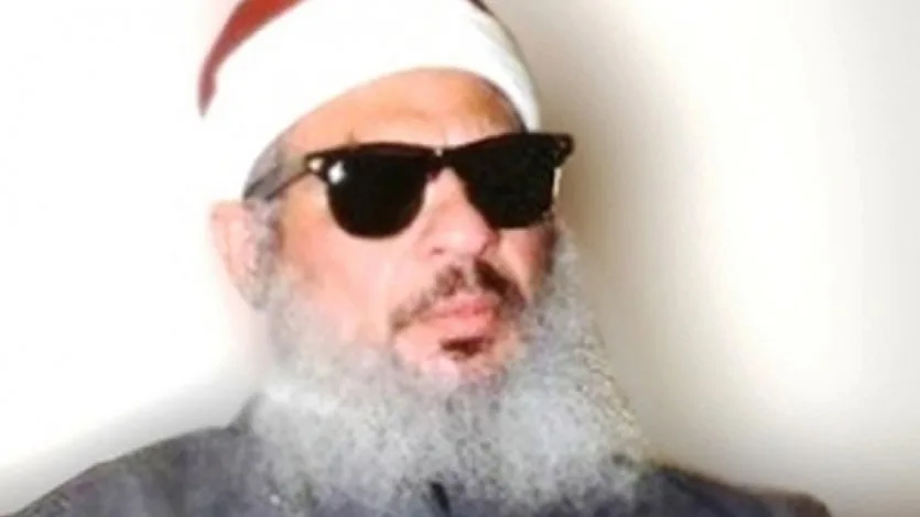 القرضاوي يرثي الشيخ عمر عبد الرحمن