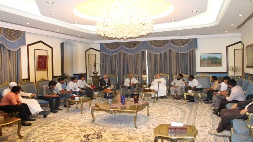 وفد الجامعة الإسلامية بالهند في ضيافة القرضاوي