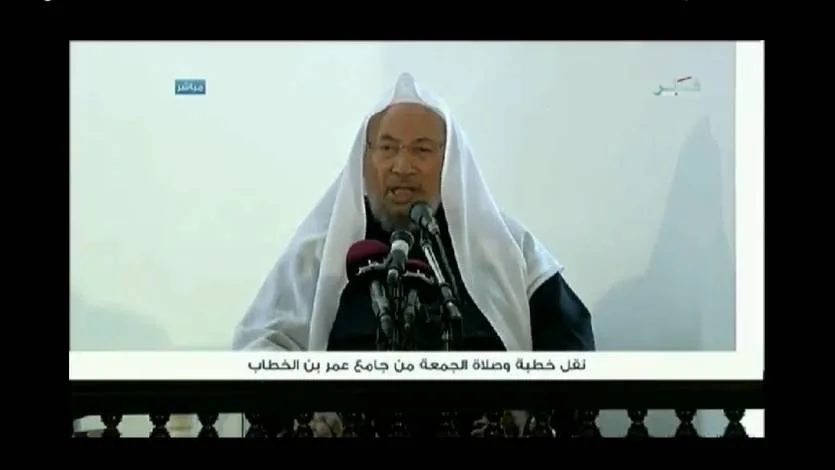 القرضاوي: سنرى كيف سيُذل الأسد وأعوانه (فيديو)