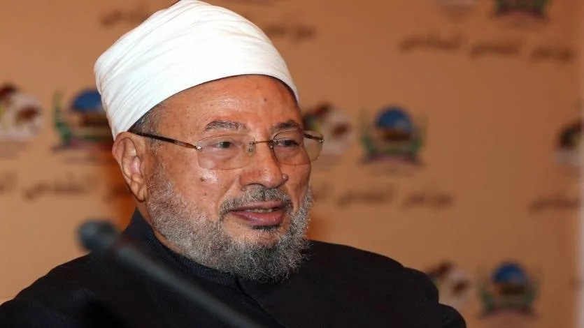 القرضاوي يستقبل وفدا صينيا ويوجه كلمة للتبرع لحملة أغيثوا الشام واليمن