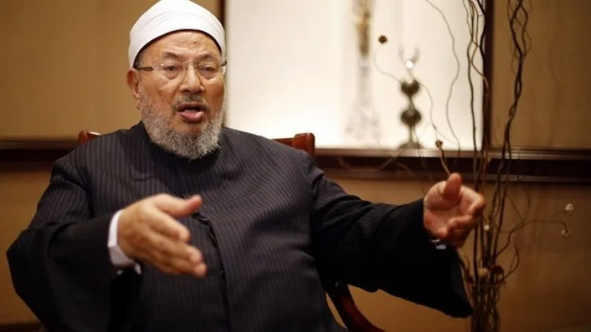 القرضاوي يدعو الشعب المصري للتظاهر ضد "الطغمة الباغية"