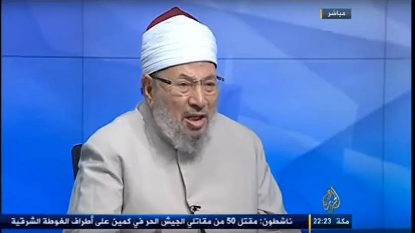 القرضاوي يدعو المصريين لشيء من الهدوء