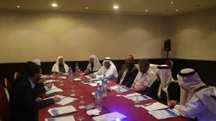 القرضاوي يجتمع بالهيئة الاستشارية للجامعة العالمية المرتقبة